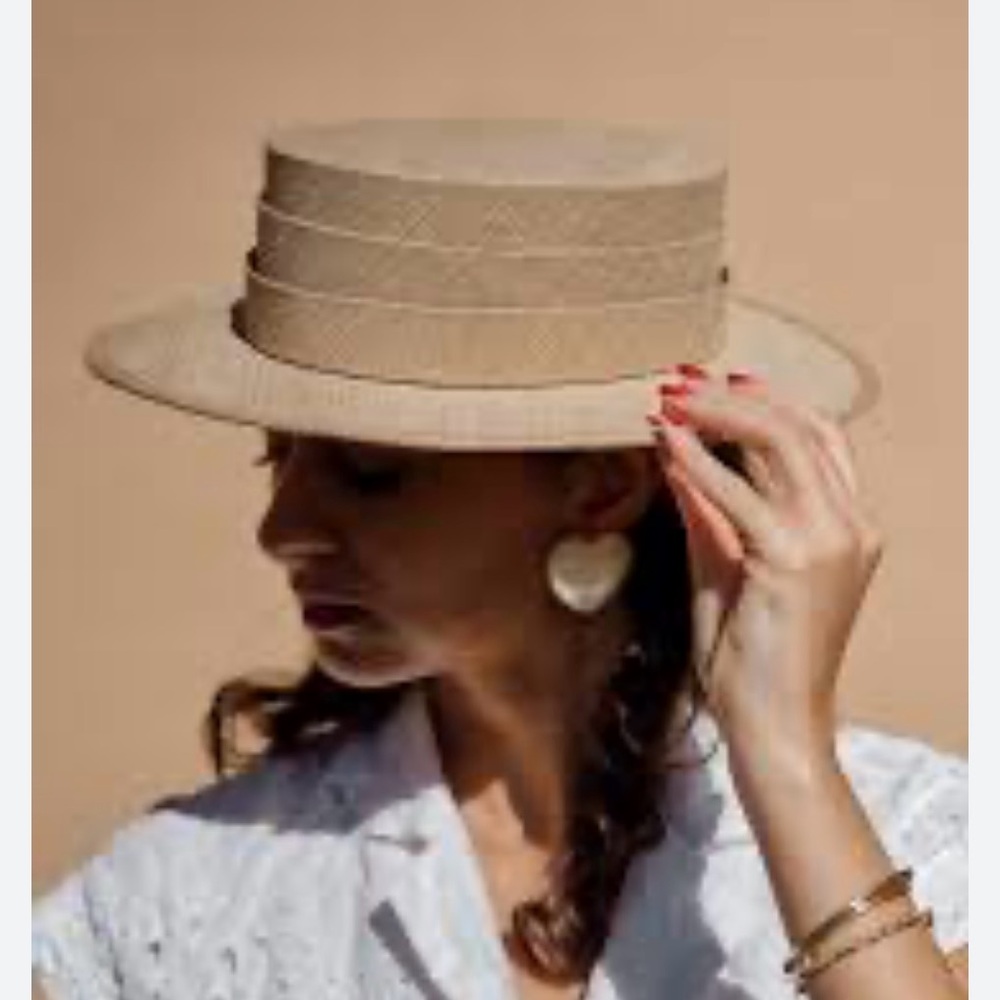 Bellar The Louise Collapsible Straw Hat size Small